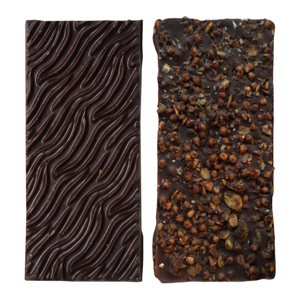 
                    
                      Mylk Chocolate with energize: chocolate with moringa superfood bar
                    
                  